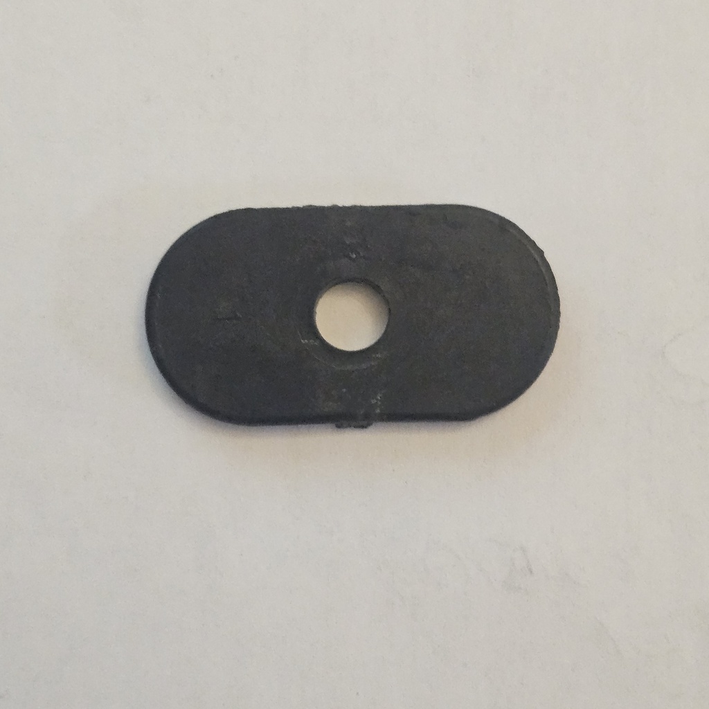 Tankhalteplatte Oval Plastik