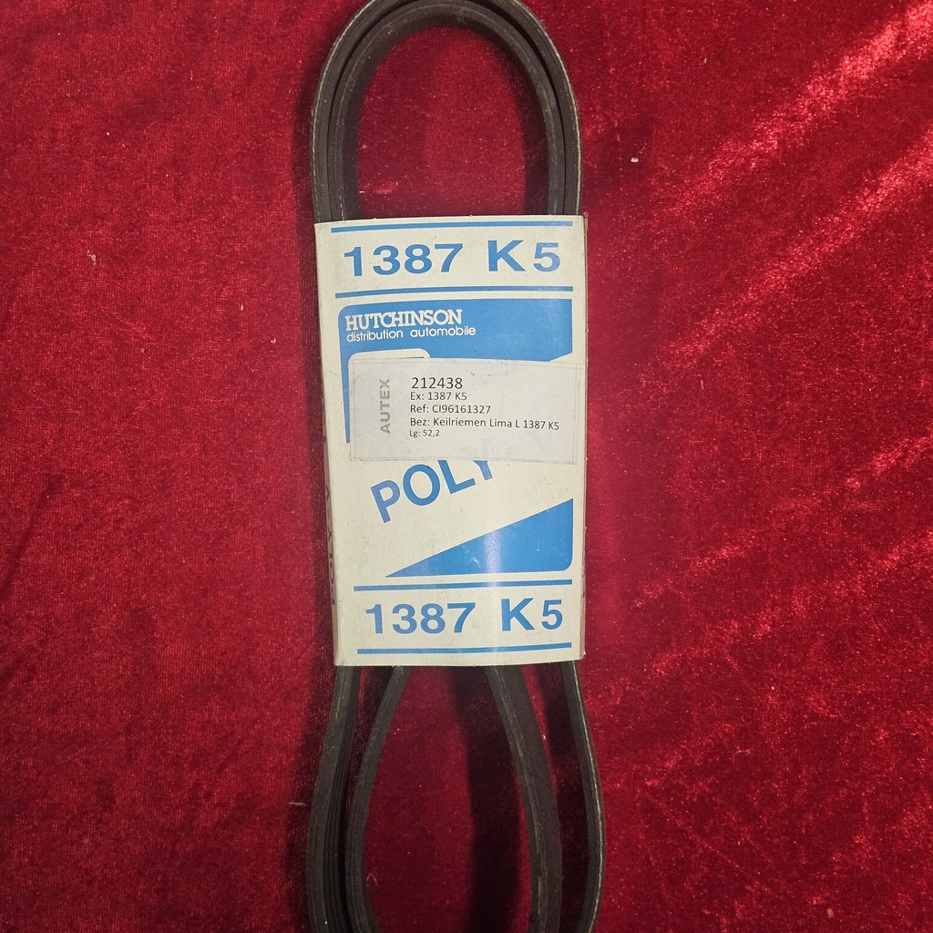 Keilrippenriemen XM OE: 128057 N.O.S.