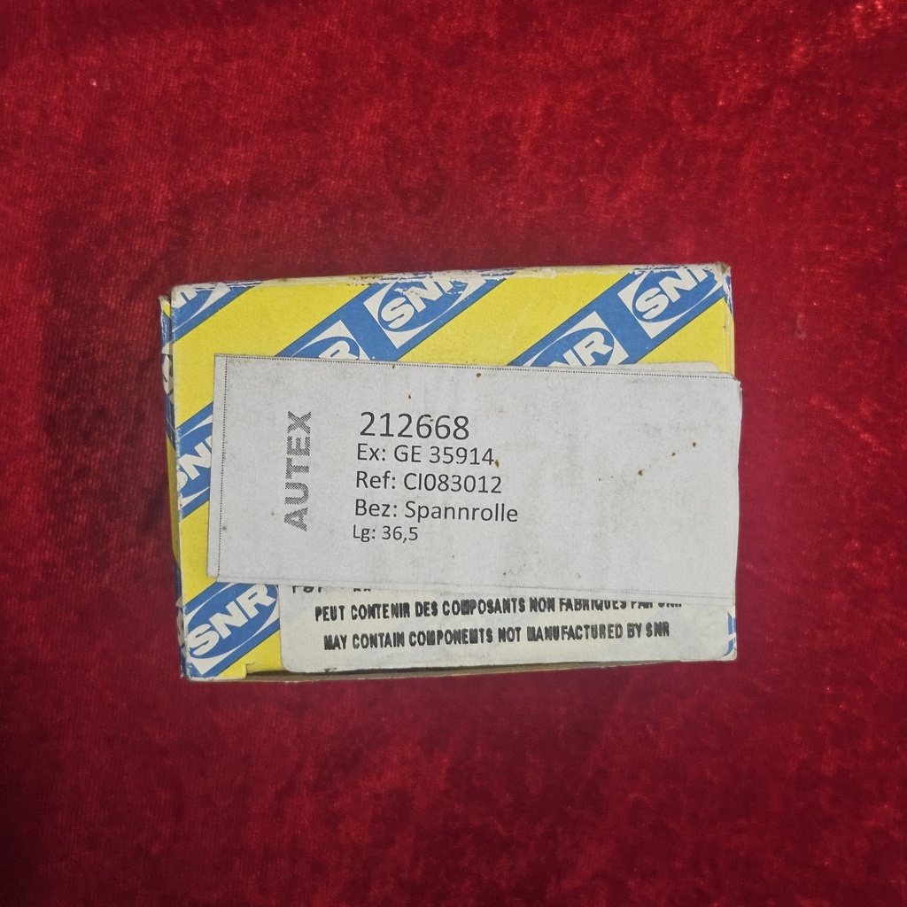 Umlenkrolle Zahnriemen XM/Xantia OE: 083012 N.O.S.