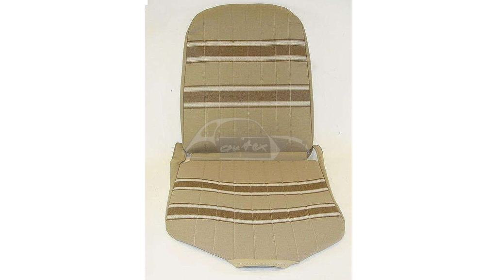 Sitzbezug Beige gestreift