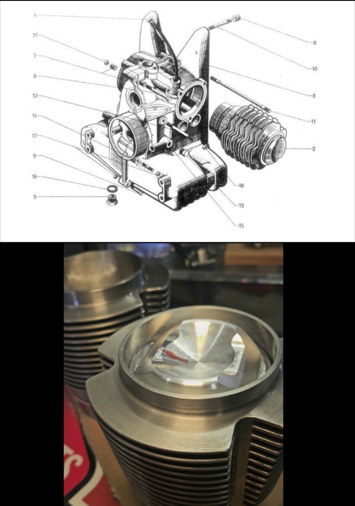 2 CV 6 Big Bore KIT Kolben und Zylindersatz Visa 652ccm