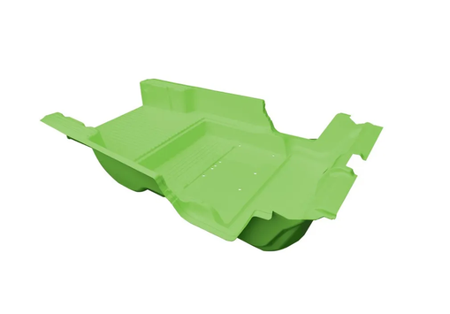 Kompletter Body grün